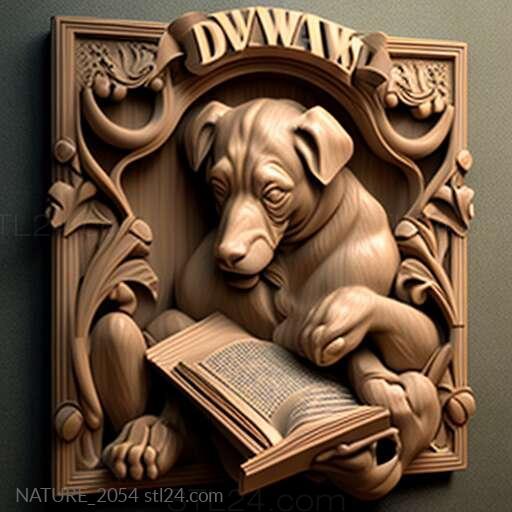 Природа и животные (Сент- Дьюи - Читатель книг Знаменитое животное 2, NATURE_2054) 3D модель для ЧПУ станка