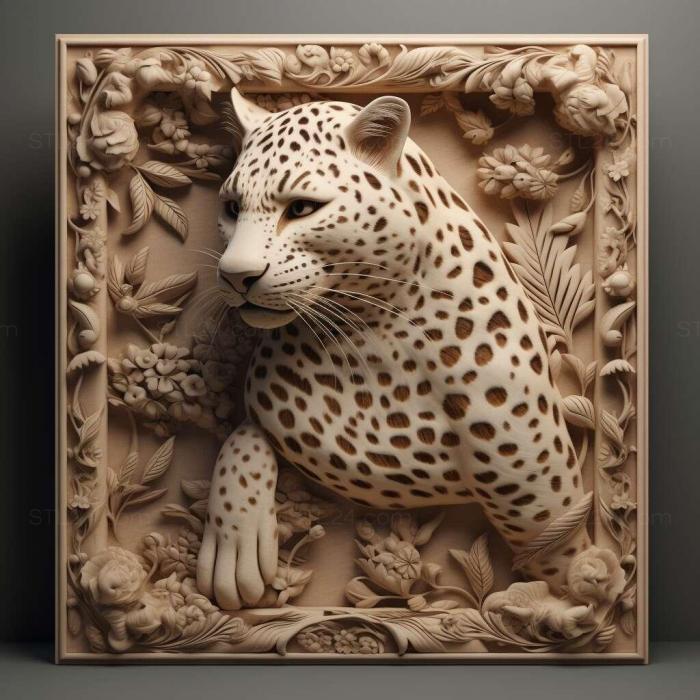 Nature and animals (Narcine leoparda 2, NATURE_2134) 3D models for cnc