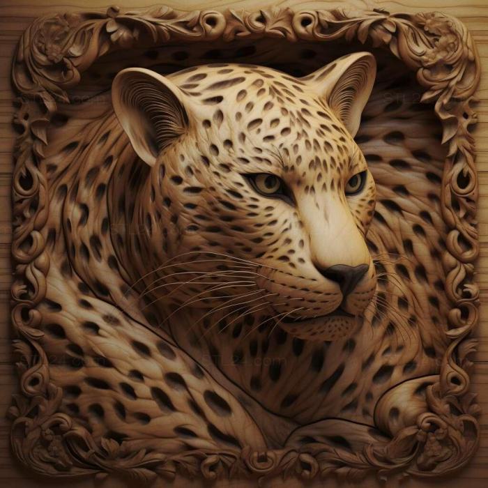 Nature and animals (Narcine leoparda 3, NATURE_2135) 3D models for cnc