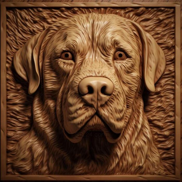 Nature and animals (Grunendal dog breed dog 4, NATURE_2168) 3D models for cnc