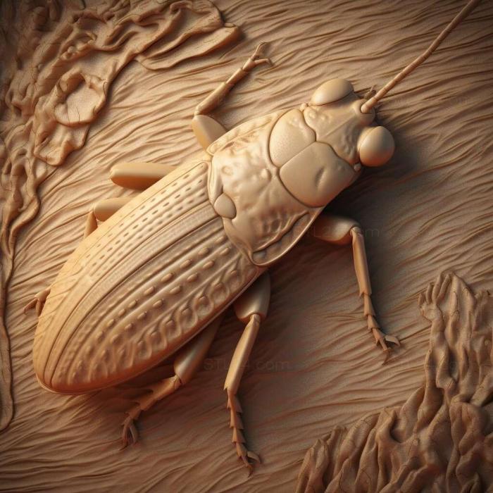 Nature and animals (Hope cockroach famous animal 1, NATURE_2265) 3D models for cnc