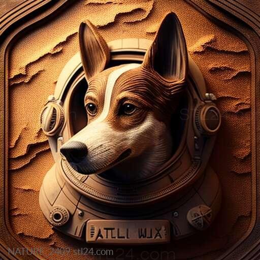 Ул Лайка собака-космонавт знаменитое животное 1