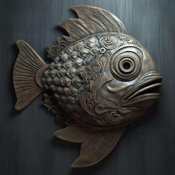 Masked yulidochrome fish 2
