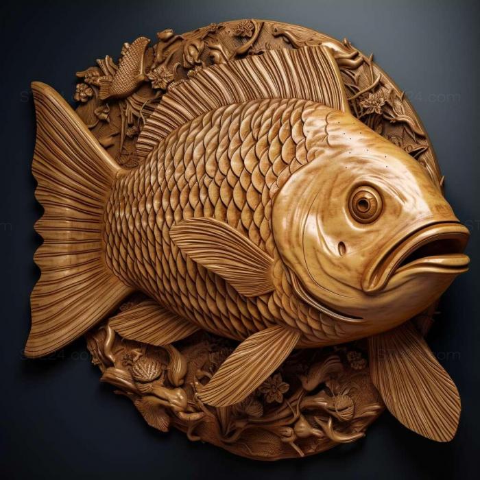 Golden sturisoma fish 2