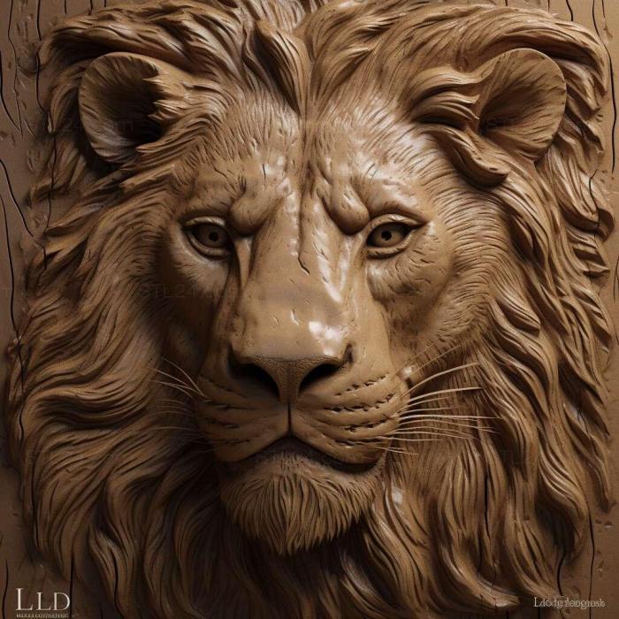 Nature and animals (stl The Lion King 2, NATURE_2910) 3D models for cnc