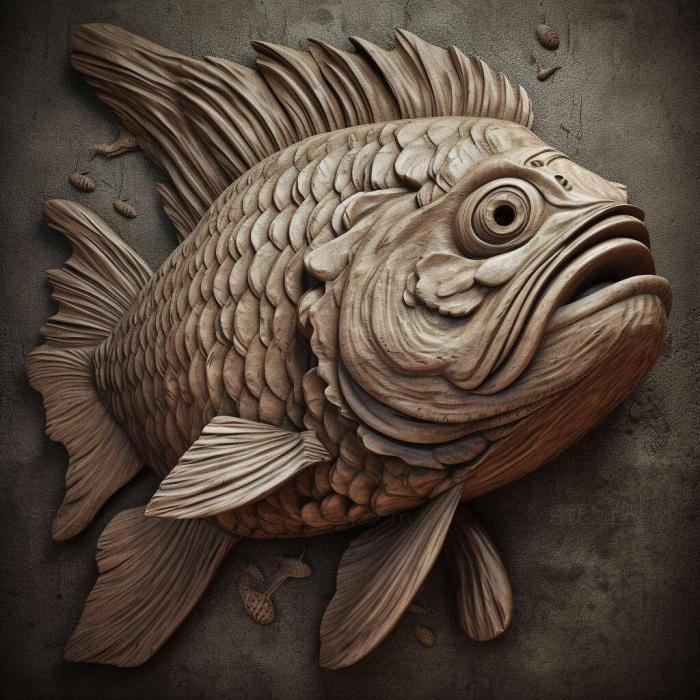 Метеоритная рыба рыба 2