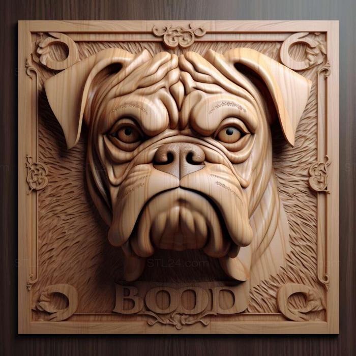 Nature and animals (Boo dog famous animal 2, NATURE_3174) 3D models for cnc