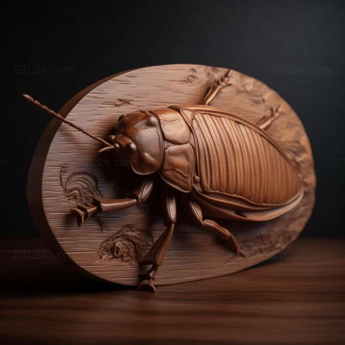 Nature and animals (st Hope cockroach famous animal 4, NATURE_3464) 3D models for cnc