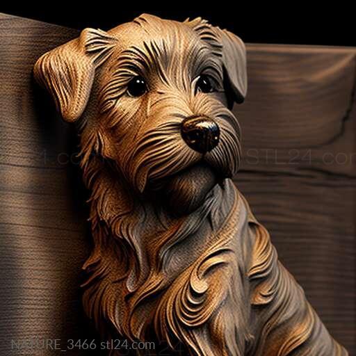 Nature and animals (st Zorba dog famous animal 2, NATURE_3466) 3D models for cnc