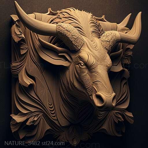 Nature and animals (st Nils Ulaf famous animal 2, NATURE_3482) 3D models for cnc