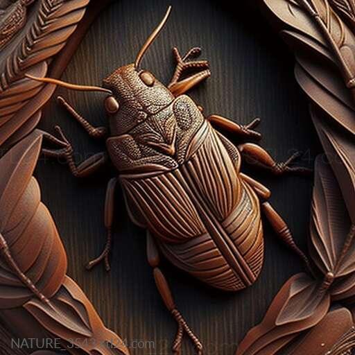 Nature and animals (st Hope cockroach famous animal 3, NATURE_3543) 3D models for cnc