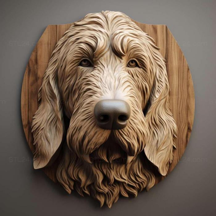 Italian spinone dog 4