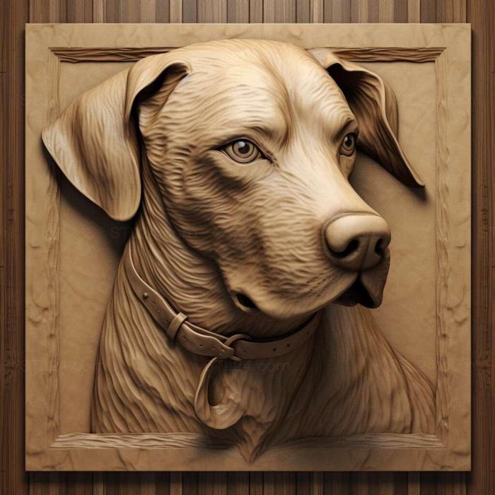 Nature and animals (st Podenko ibitsenko dog 3, NATURE_3787) 3D models for cnc