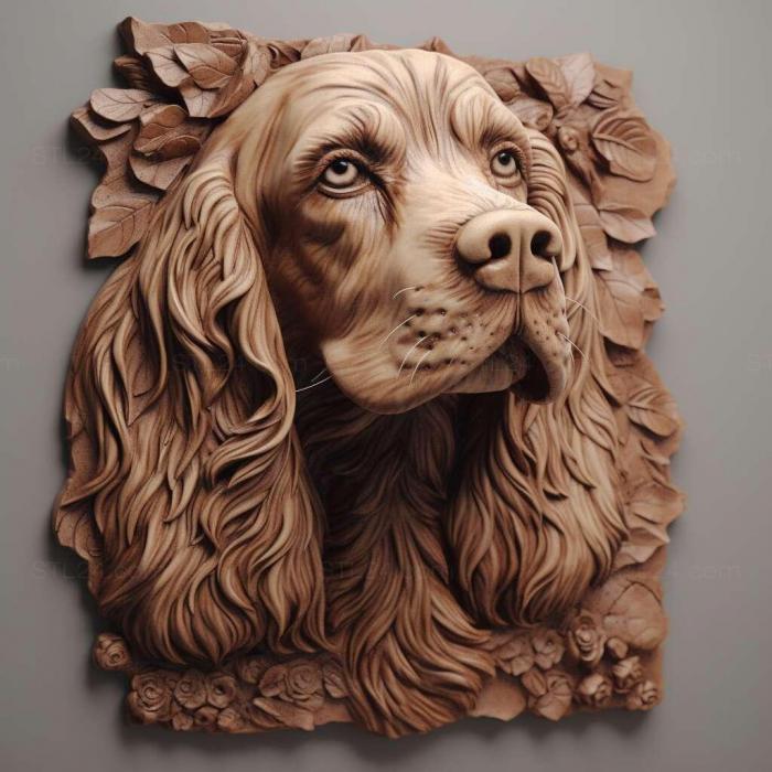 French Spaniel dog 3