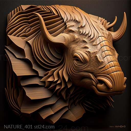 Nature and animals (st Keiko famous animal 1, NATURE_401) 3D models for cnc