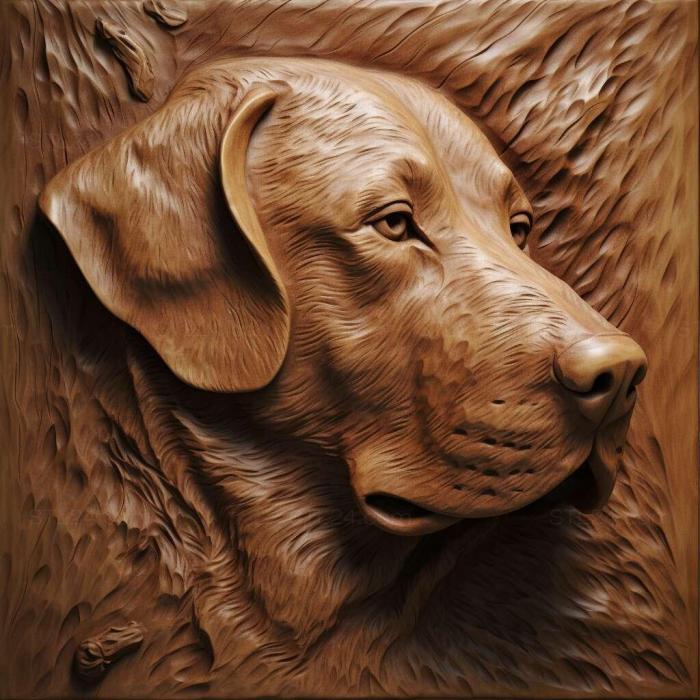 Chesapeake Bay Retriever dog 4