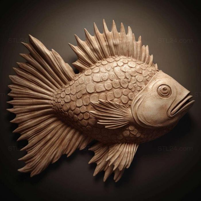 Stellate ancistrus fish 3