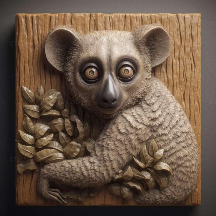 Nature and animals (st Agalychnis lemur 2, NATURE_4342) 3D models for cnc