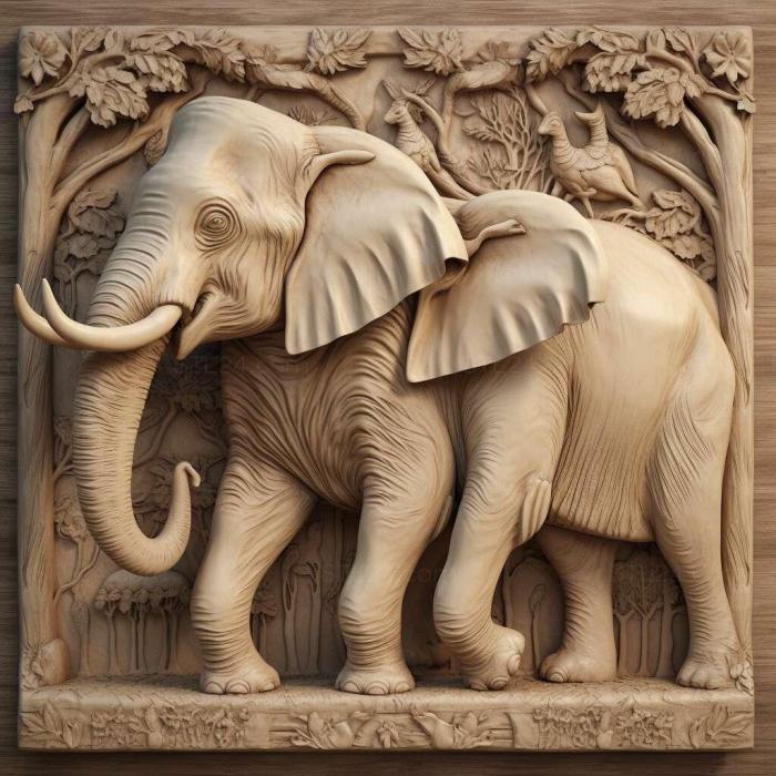 st Castor and Pollux elephants famous animal 3