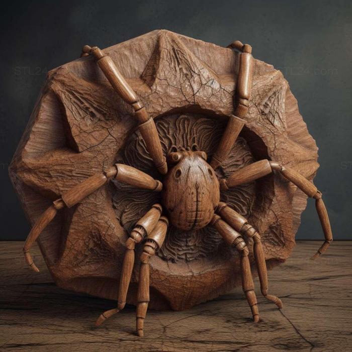 Nature and animals (st spider 3d model 3, NATURE_4523) 3D models for cnc