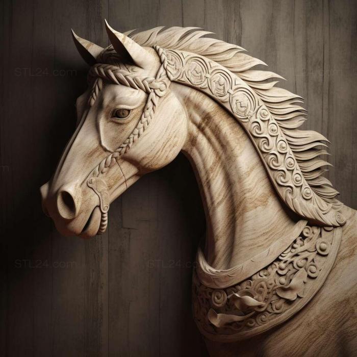 Кашмирская лошадь знаменитое животное 3