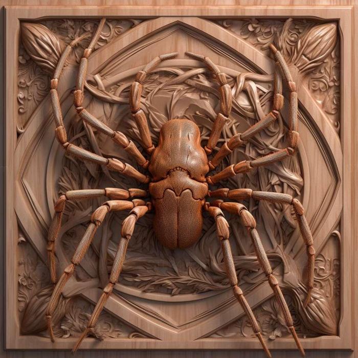 Nature and animals (Aleochara arachnipes 2, NATURE_4758) 3D models for cnc