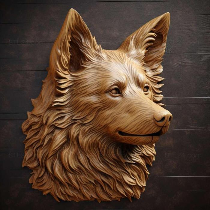Nature and animals (st Icelandic dog 3, NATURE_5127) 3D models for cnc