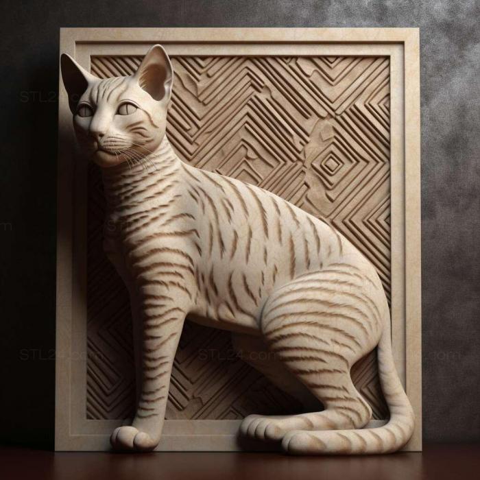 Св. египетский кот Мау 3