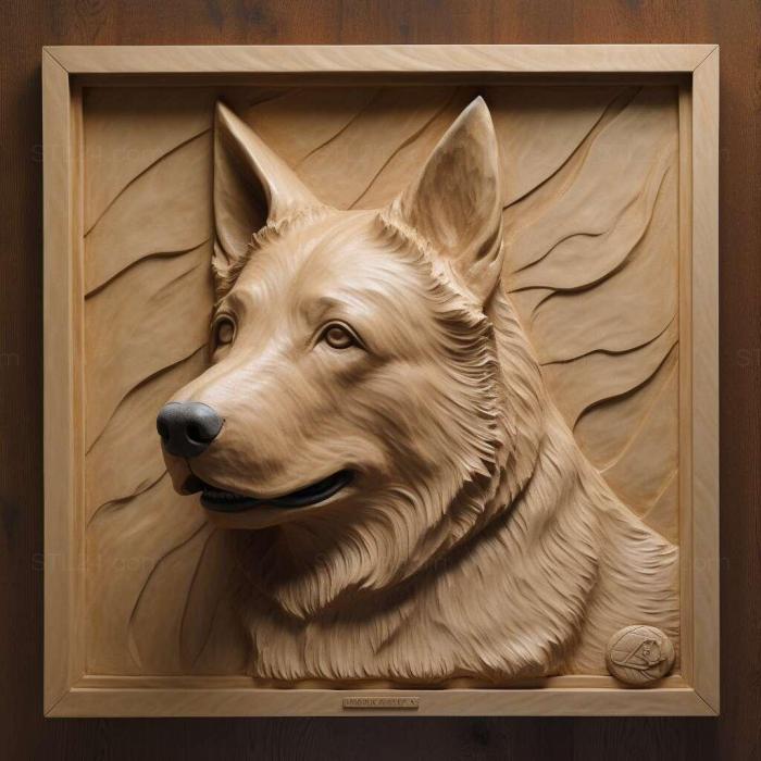 Nature and animals (st Maremmo Abruzzi Shepherd dog 3, NATURE_5223) 3D models for cnc