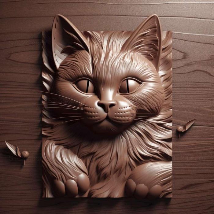 York Chocolate cat 2