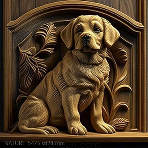 Nature and animals (st Pickles dog famous animal 3, NATURE_5475) 3D models for cnc