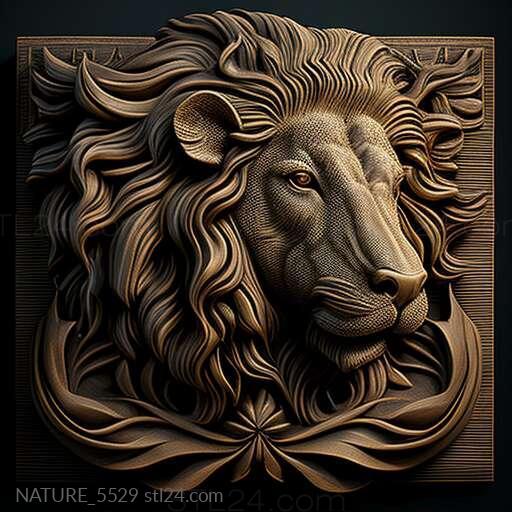 Природа и животные (Святое Муизза знаменитое животное 1, NATURE_5529) 3D модель для ЧПУ станка