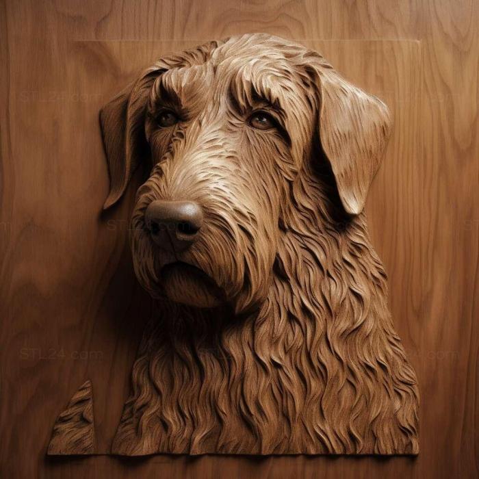 Nature and animals (Willie dog famous animal 4, NATURE_5688) 3D models for cnc