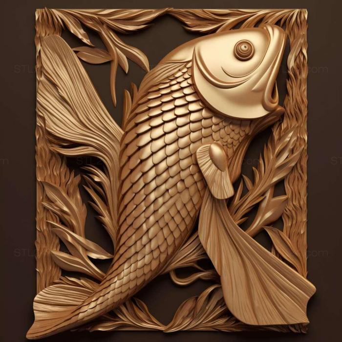 Golden catfish fish 4