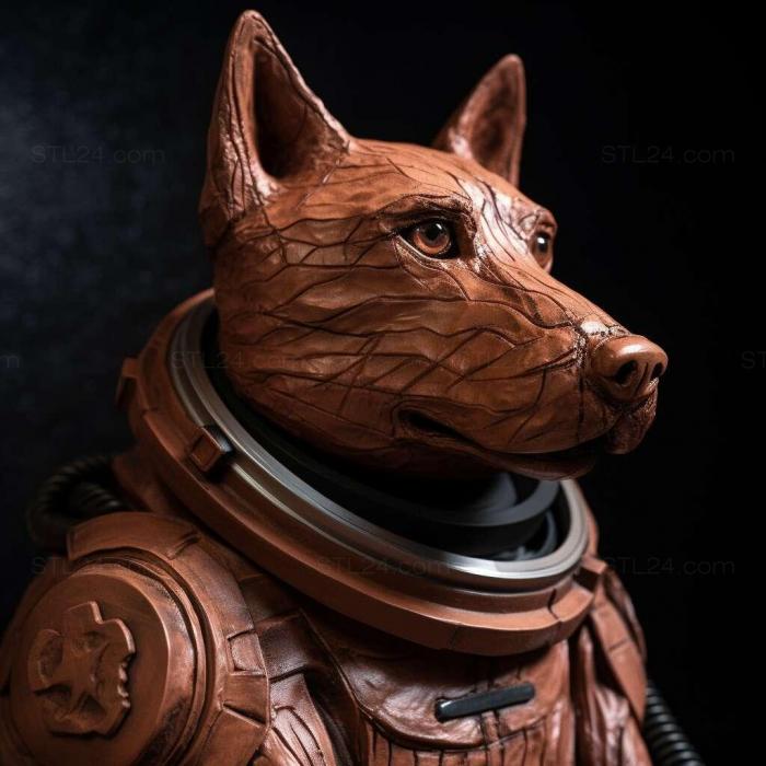 st Laika cosmonaut dog famous animal 1