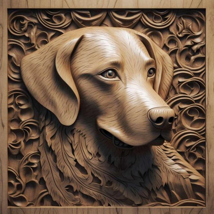 Nature and animals (Lancashire Healer dog 3, NATURE_5947) 3D models for cnc