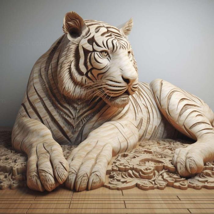 Тигр святого Пурша знаменитое животное 1