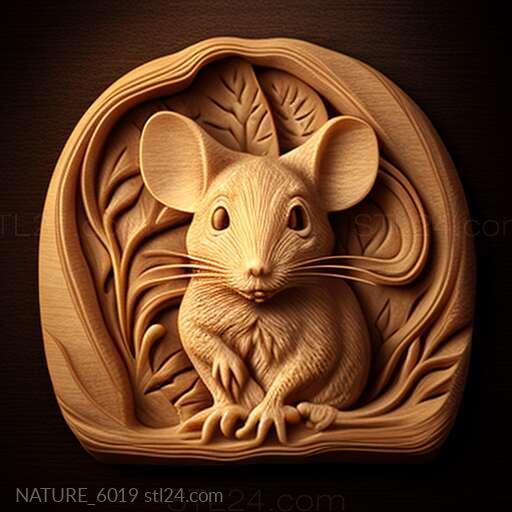 Мышь Кагуи знаменитое животное 3