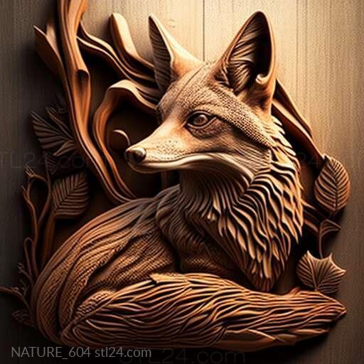 Nature and animals (st An An famous animal 4, NATURE_604) 3D models for cnc