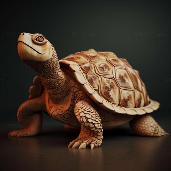 Черепаха Кики знаменитое животное 4