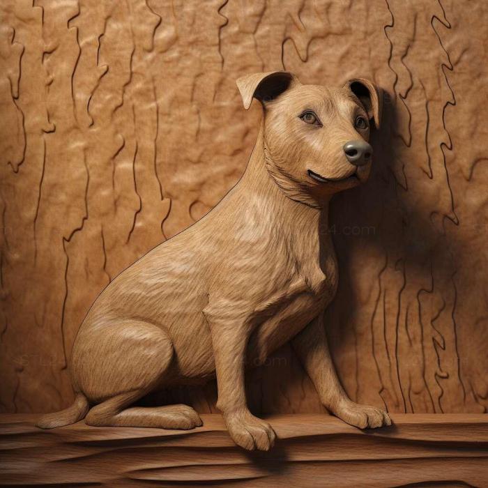 Nature and animals (st Patterdale Terrier dog 3, NATURE_6883) 3D models for cnc