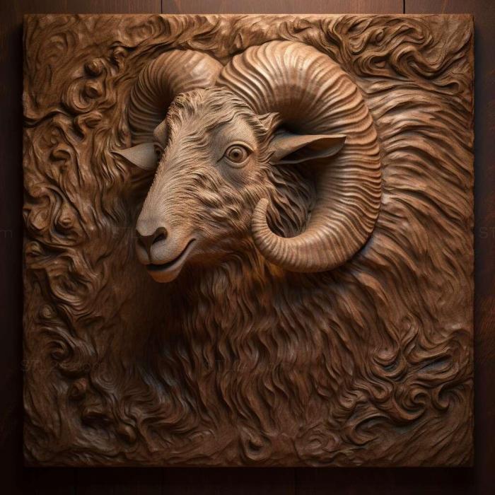 Nature and animals (Art of Shreve Lamb Harmon 3, NATURE_71) 3D models for cnc