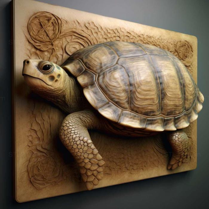 Nature and animals (Jonathan Turtle famous animal 3, NATURE_7455) 3D models for cnc