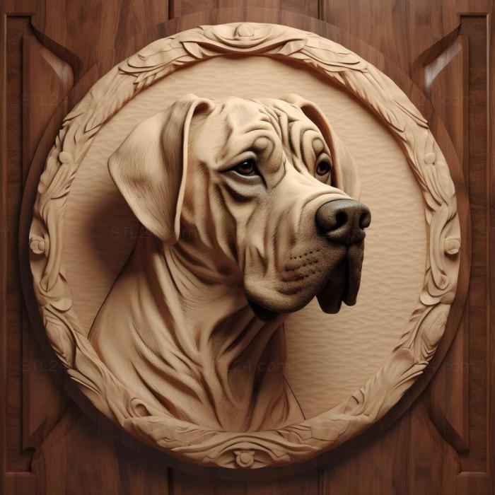 Great Dane of Bordeaux dog 3