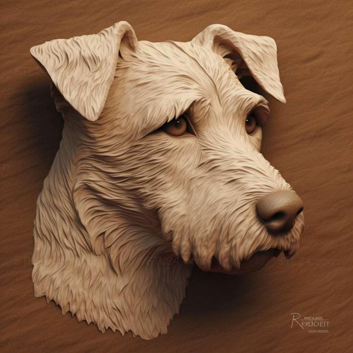 Nature and animals (st Parson Russell Terrier dog 1, NATURE_829) 3D models for cnc