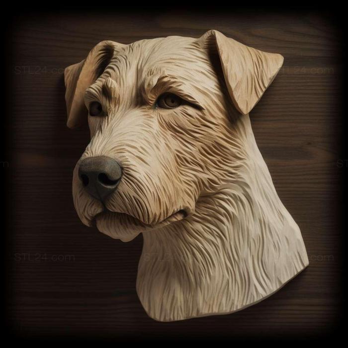 Nature and animals (st Parson Russell Terrier dog 4, NATURE_832) 3D models for cnc