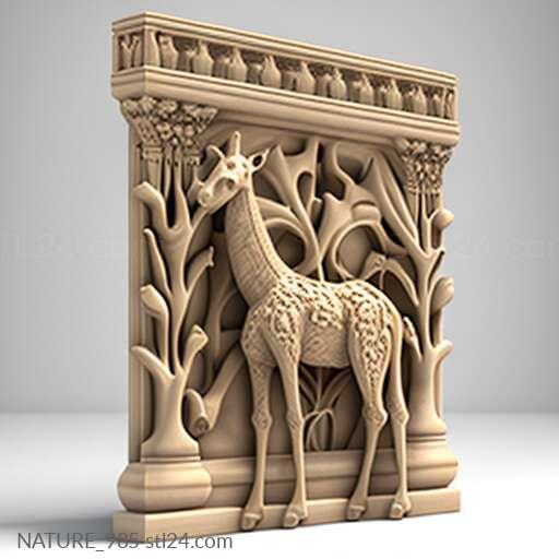 st The Medici Giraffe famous animal 1