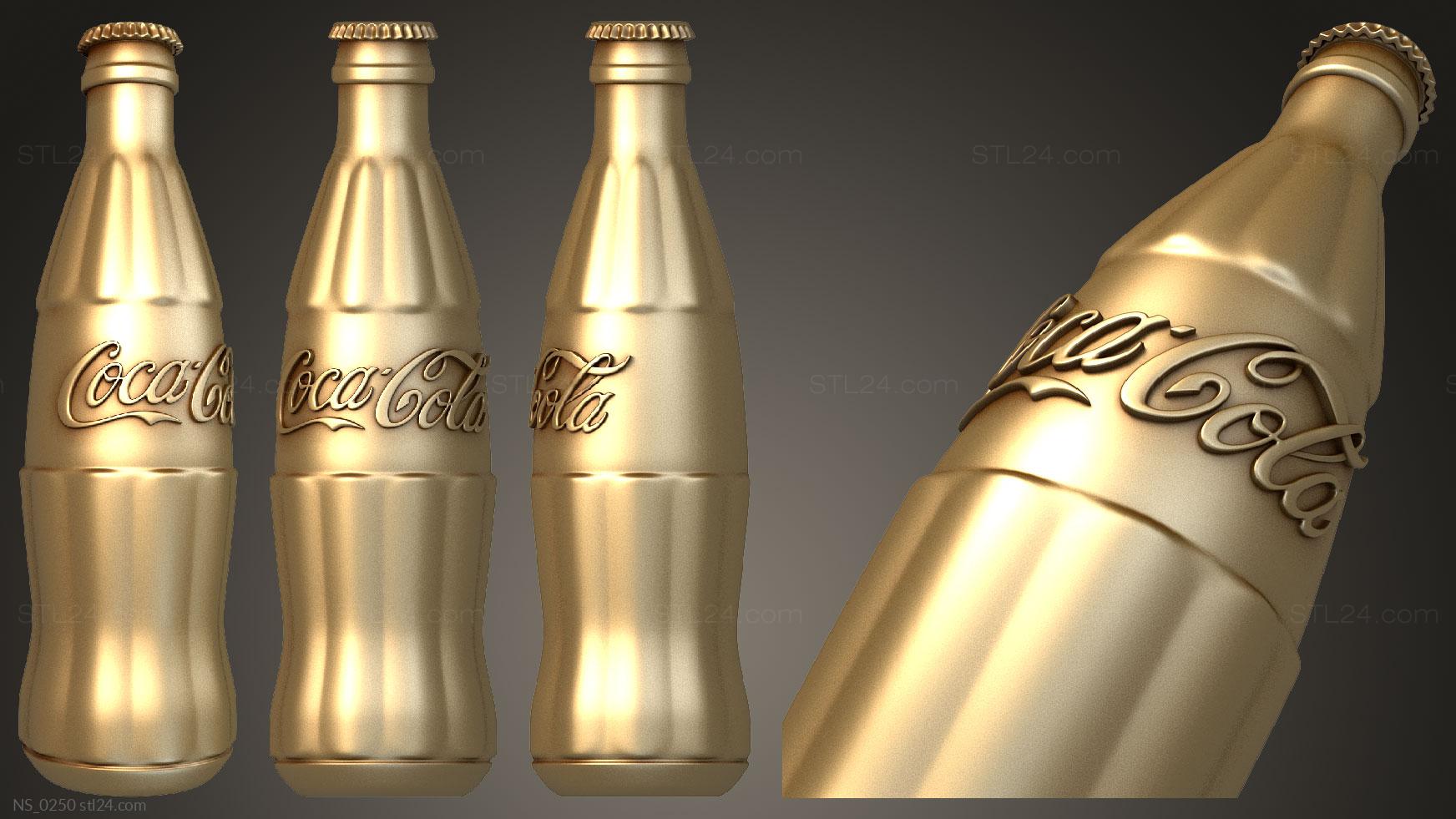 STL file Coca Cola Mini Bottle Box 🍾・3D printer design to download・Cults
