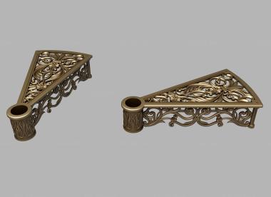 Different (Riser carved, NS_0280) 3D models for cnc