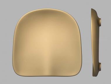 Different (Chair seat, NS_0287) 3D models for cnc